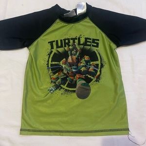 NINJA TURTLES KIDS SWIM SHIRT